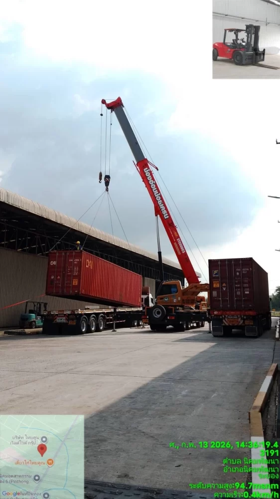 เช่ารถเครนนิคมศรีราชา